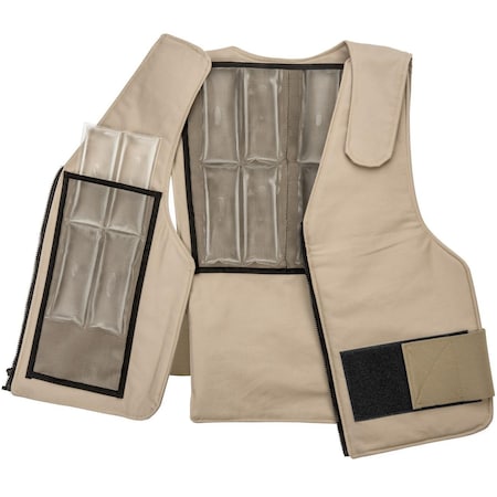 Lakeland Vest, Chemical, Khaki CV57
